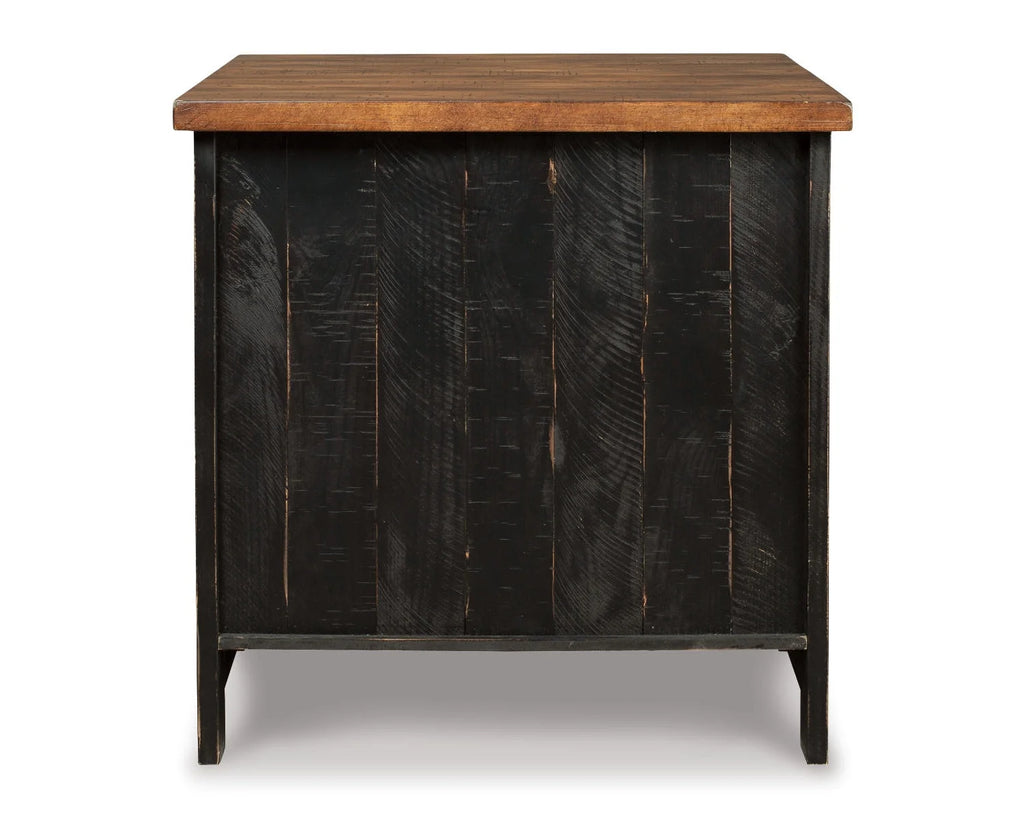 Black/Brown End Table J583977