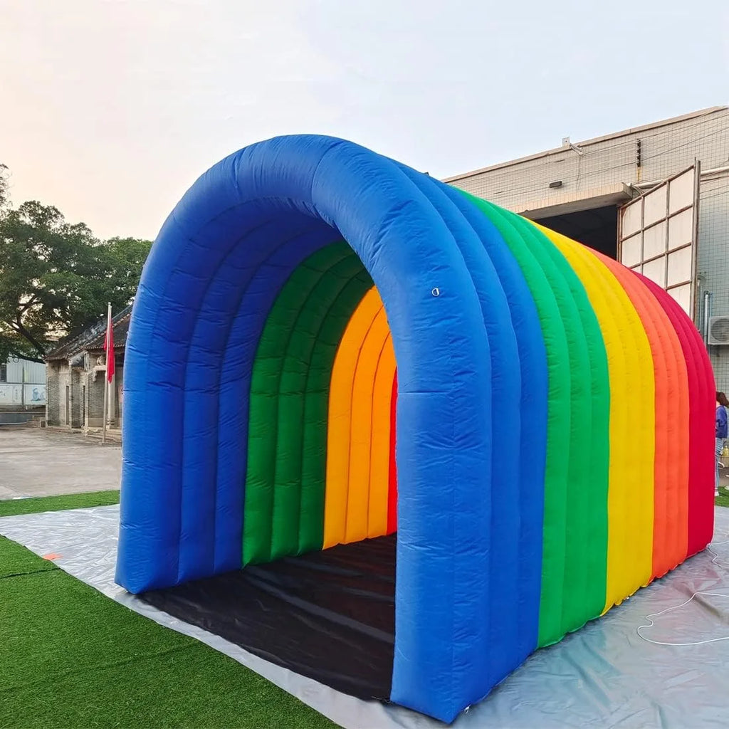 Inflatable with Air Blower and Separable Mat O506