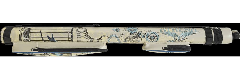 2x2 Hard Embroidered Cue Case J12991