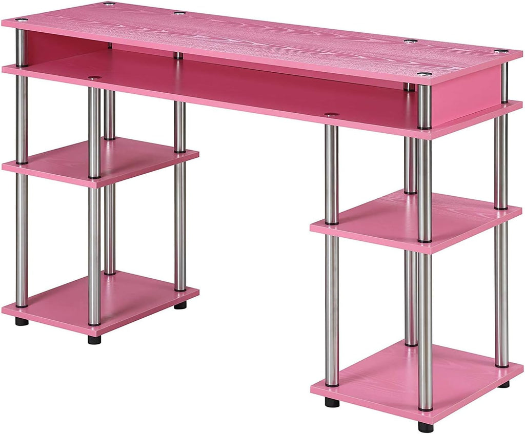Pink Student Desk D548
