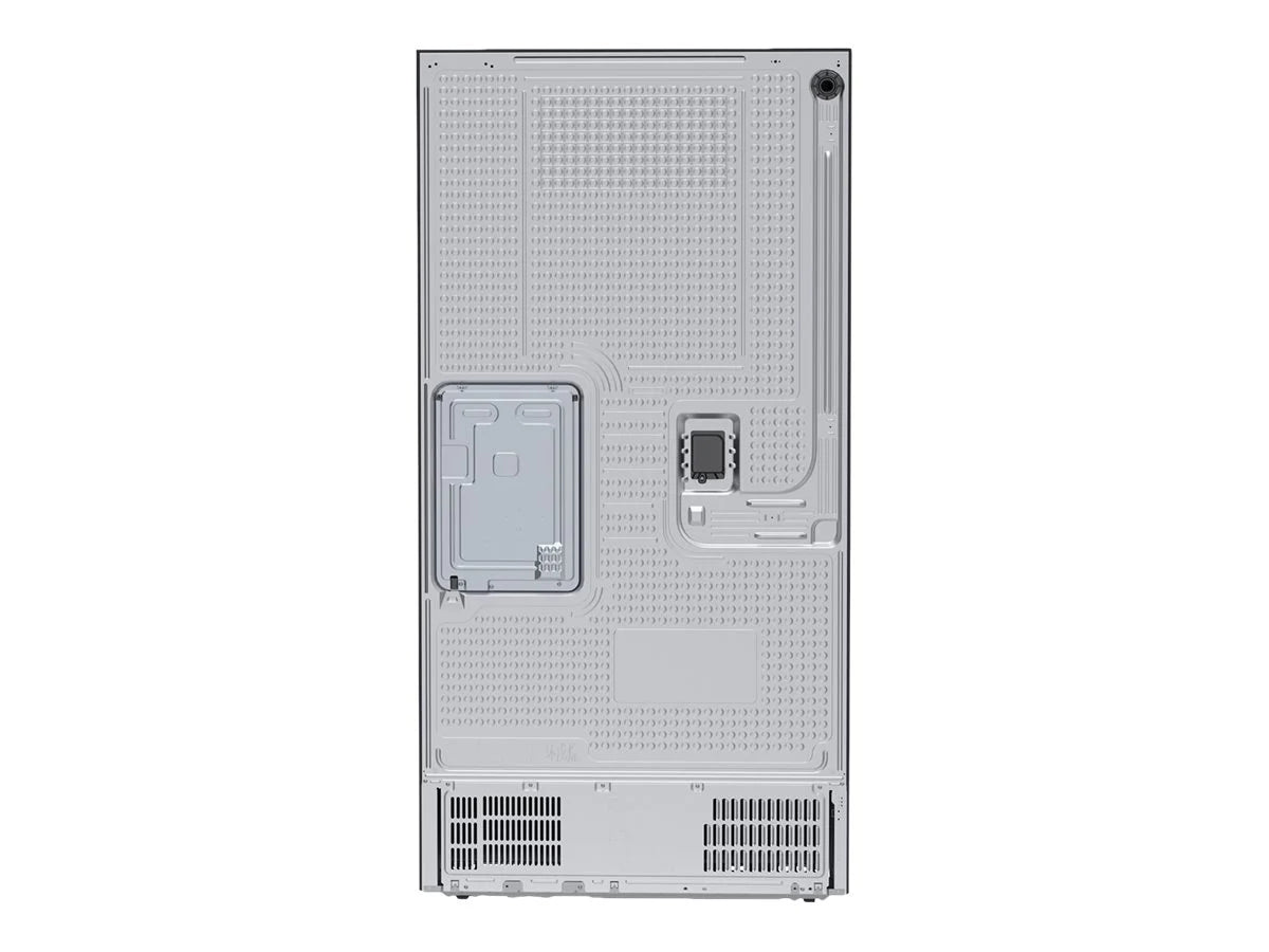 Black Stainless Steel Bottom-Freezer Refrigerator R8792