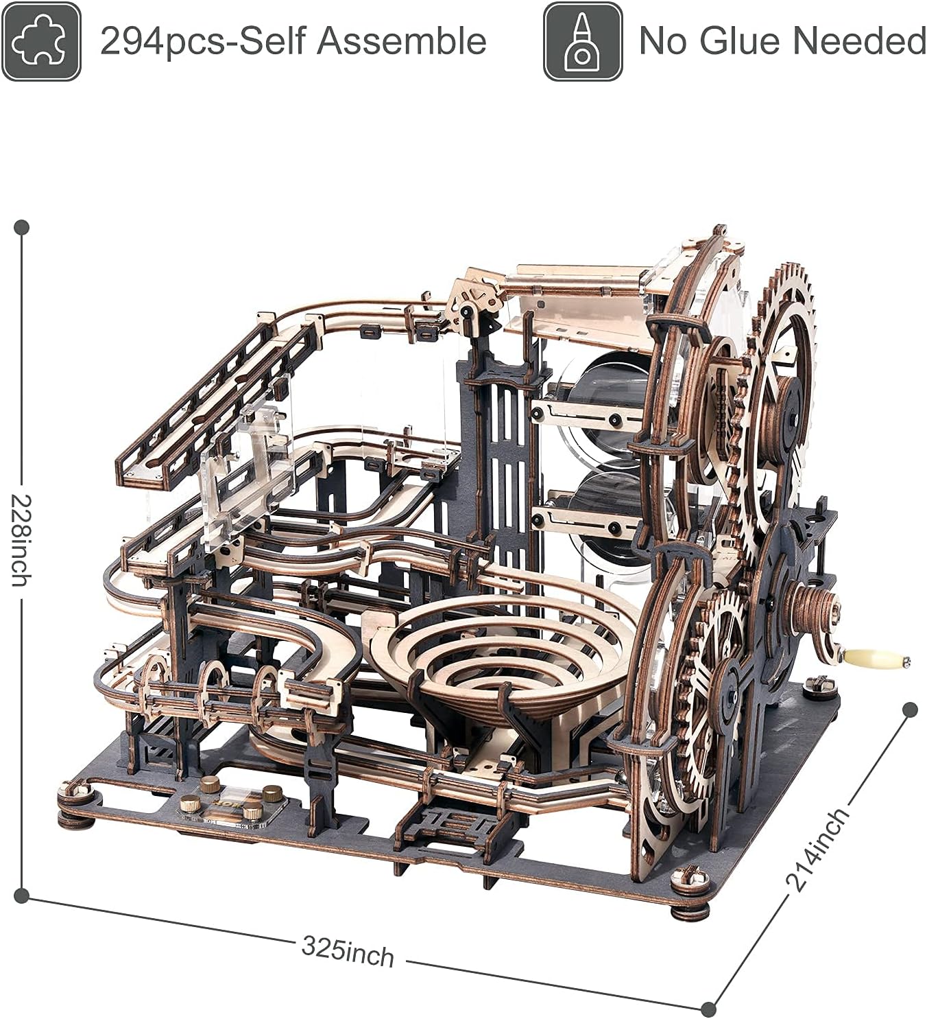 3D Wooden Puzzles Mechanical Model Kits Q66259