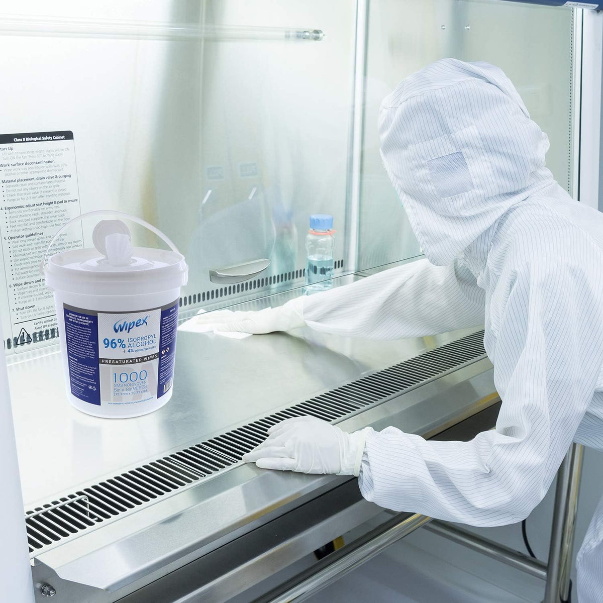 1000 ct Clean Room & Lab Wipes Q5964
