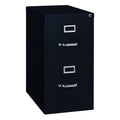 Black 2 Drawer Vertical File Cabinet N94337