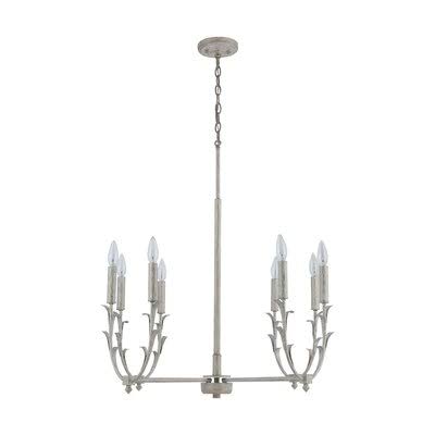 8-Light Candle Style Traditional Chandelier L880