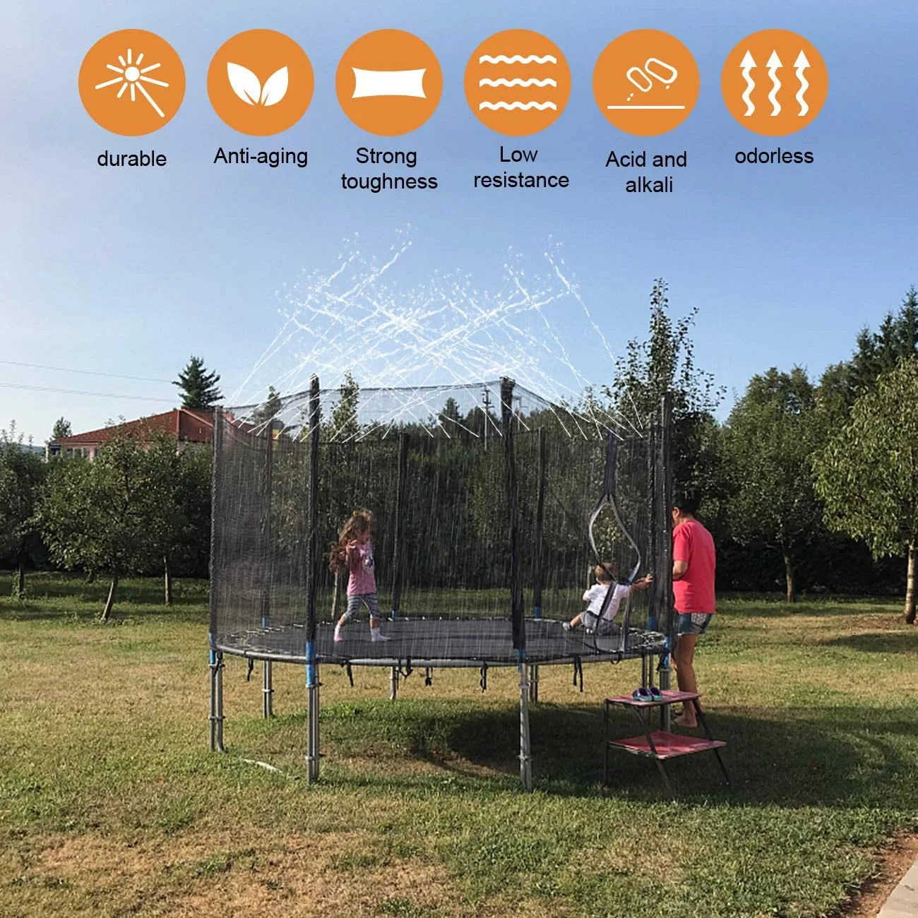One Piece 39 Feet Trampoline Sprinkler O53330