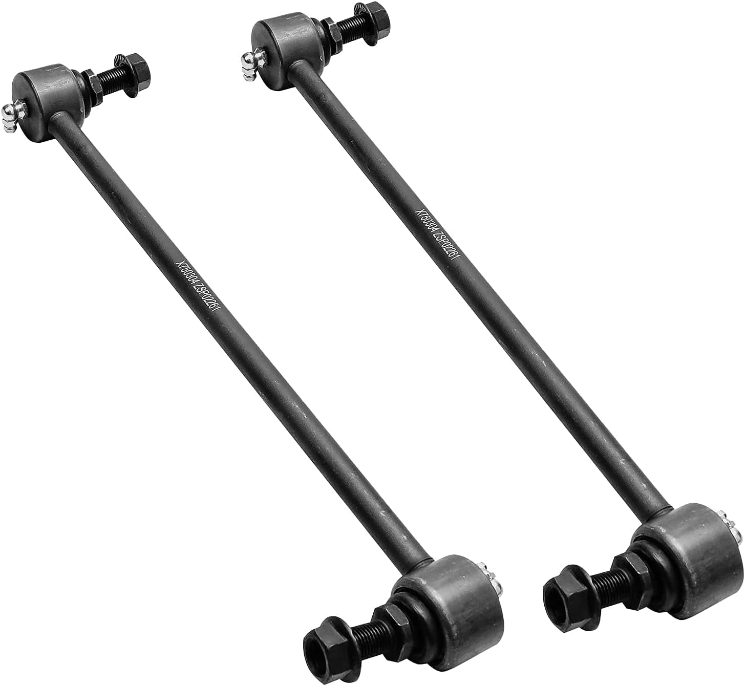 Front Lower Control Arms with Ball Joints and Sway Bars 4pc Set C7834