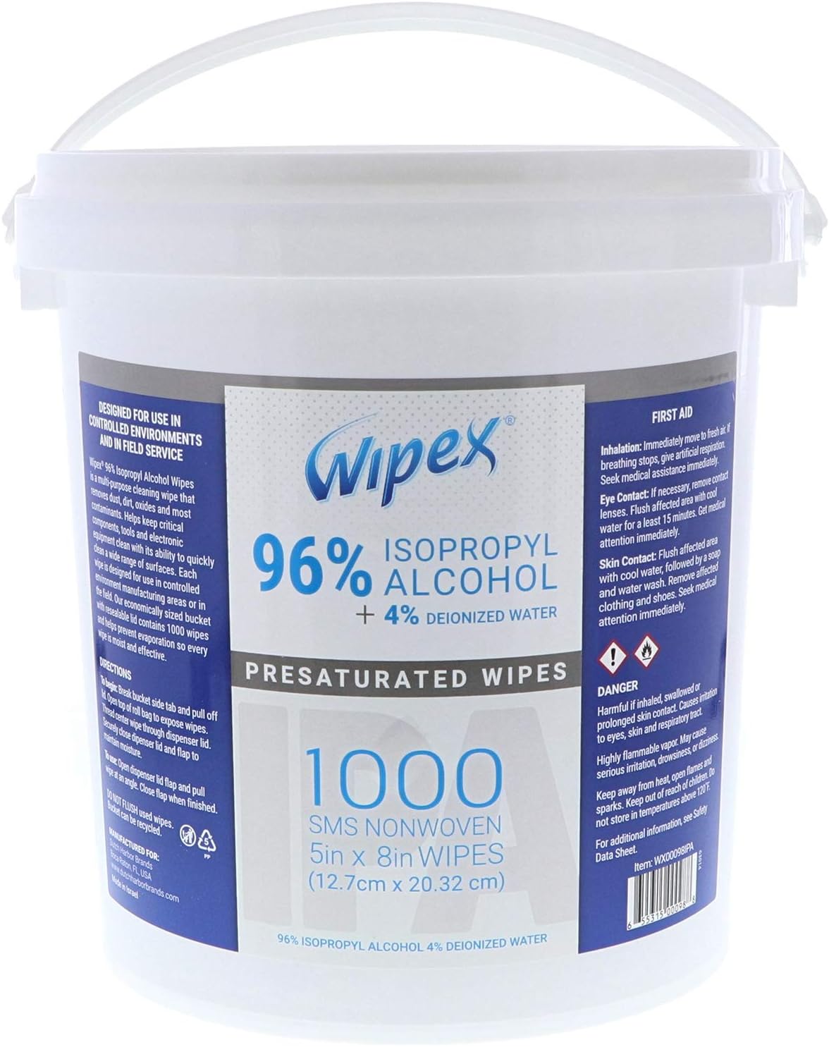1000 ct Clean Room & Lab Wipes Q5964