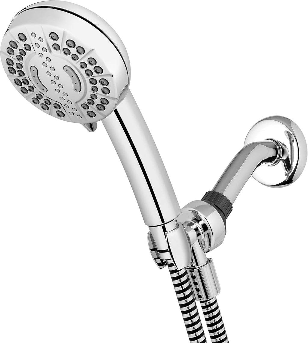 Chrome Hand Held Shower Head with PowerPulse Massage A661