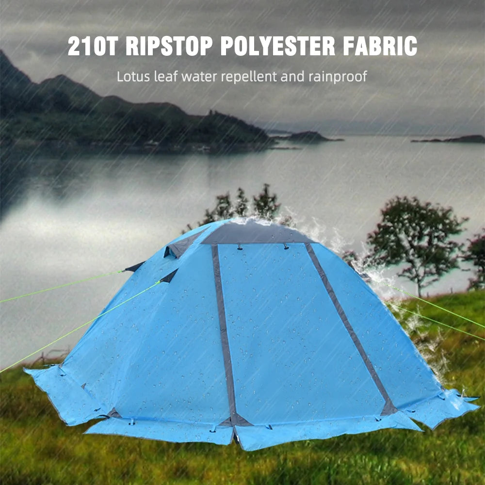 Snow Skirt Winter Tent 2 Person Aluminum Pole Tent N2026