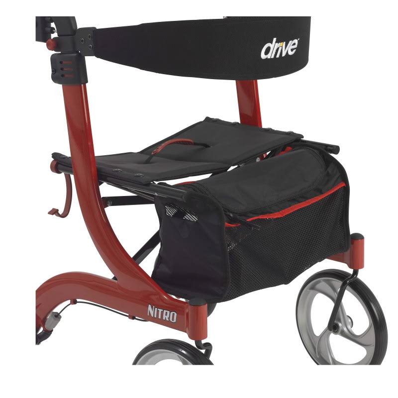 Red Rollator Walker X17673