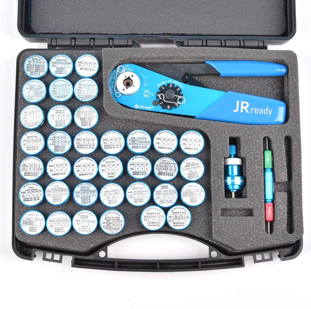 Standard Adjustable Indent Crimp Tools with 37 Positioner and Gauge G442802