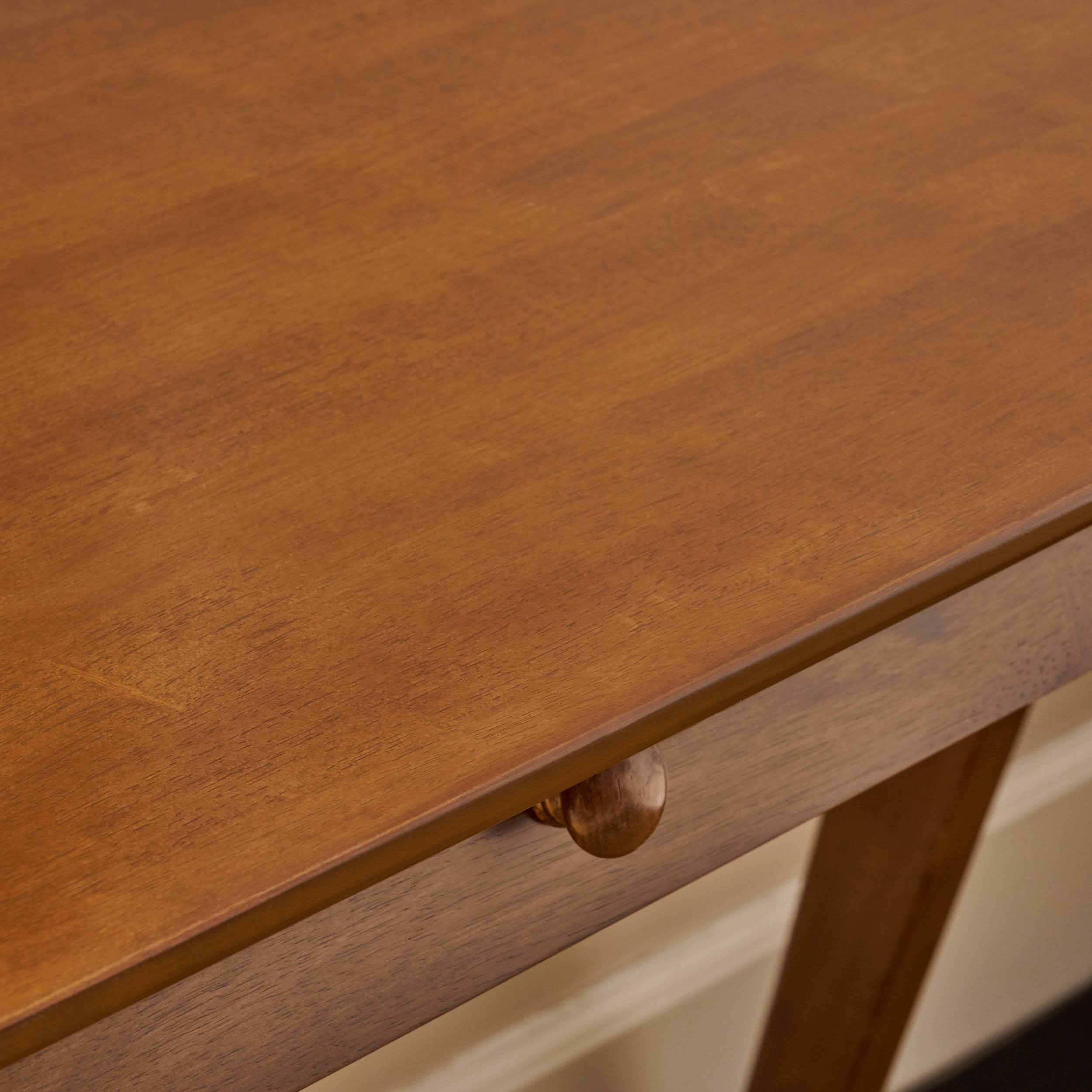 Modern Faux Wood Desk with Veneer H32324