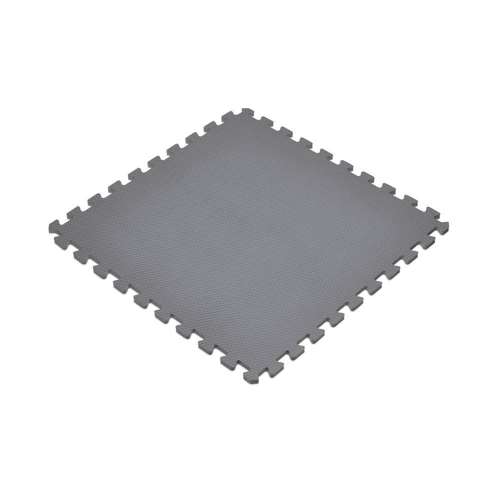 24 in. x 24 in. Eva Foam Interlocking Tiles, 24 Tiles J46504