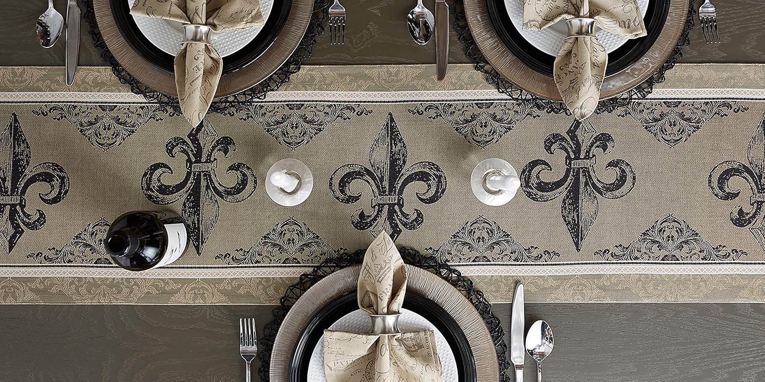 Cotton French Jacquard Dish Towels, Set of 3 Z84241