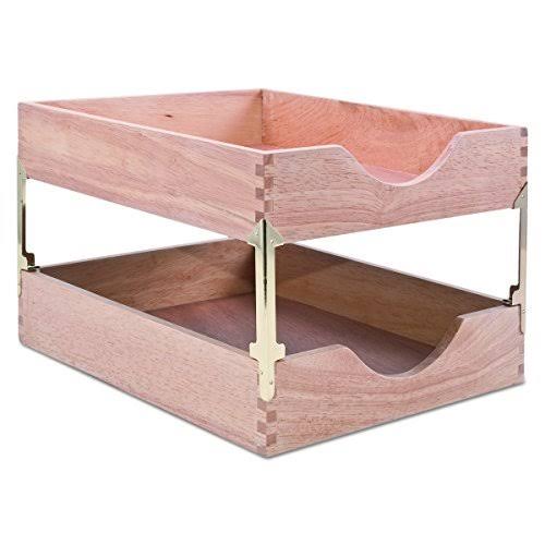 Oak Stackable Desk Tray B506
