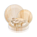 200 Settings Disposable Palm Leaf Wedding Value Set J947