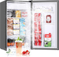 3.2 Cu.Ft Single Door Mini Fridge with Freezer N39682