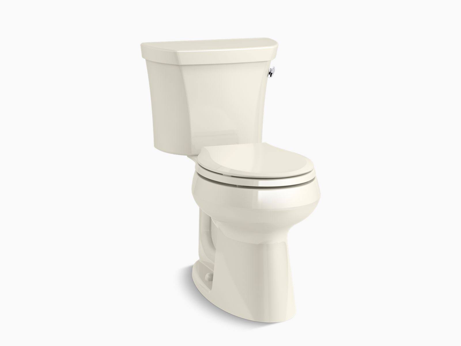Biscuit Chair Height Two-Piece Toilet with Right-Hand Trip Lever I5088