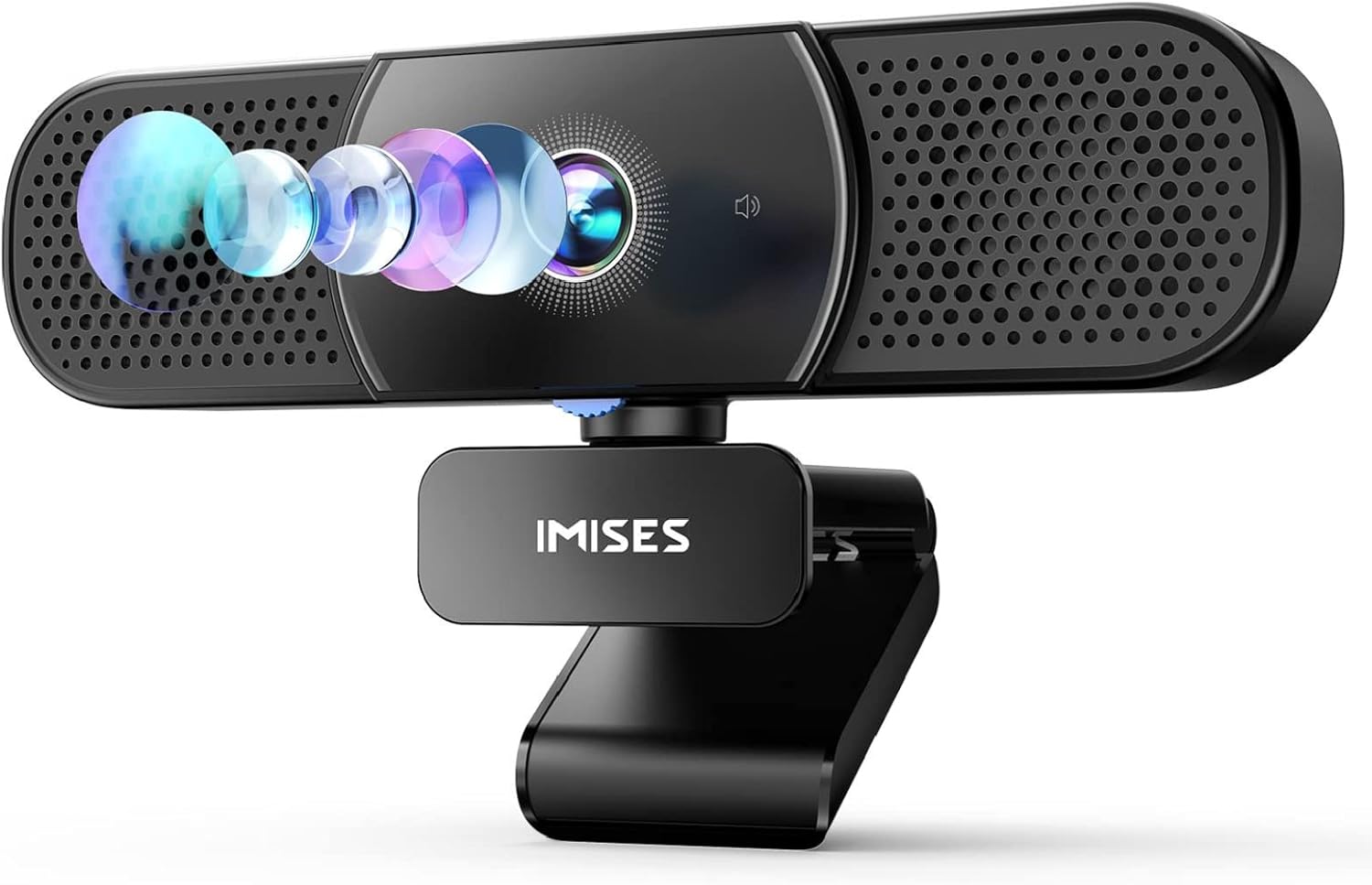 2K QHD Webcam with Microphone and Speaker, Autofocus, USB C, Privacy Cover Pack of 2 V5331
