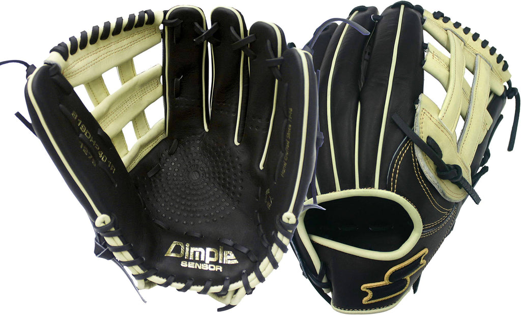 Black Line 12.75x22 Dimple Baseball Glove Z216236