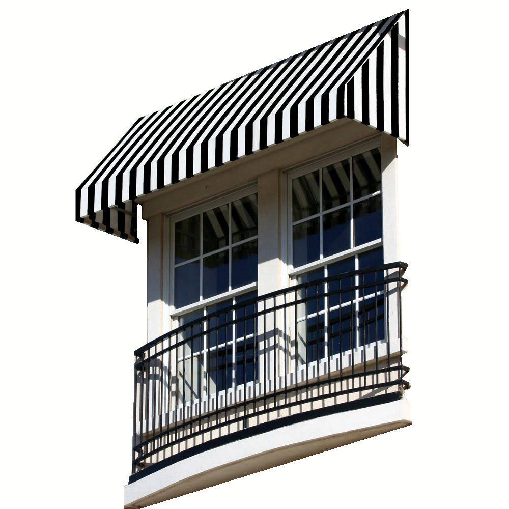 Black/White Window Awning X87785