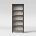 Gray 5 Shelf Bookcase S210636
