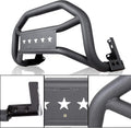 Textured Black Bull Bar Front Grille Guard Bumper V710