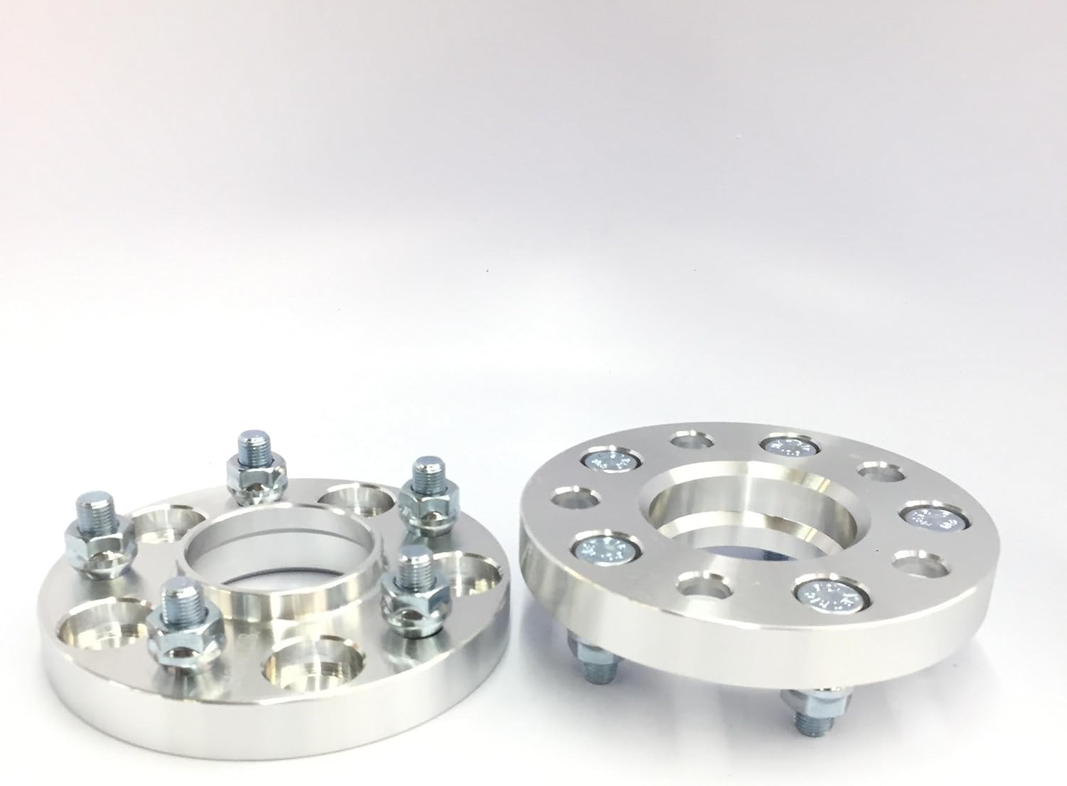 2 Pieces 20mm Hub Centric Wheel Adapters 5x114.3 to 5x100 67.1 to 54.1mm Center Bore 12x1.5 Thread Pitch L305