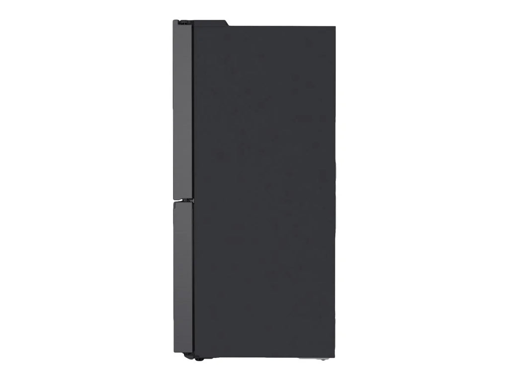 Black Stainless Steel Bottom-Freezer Refrigerator R8792