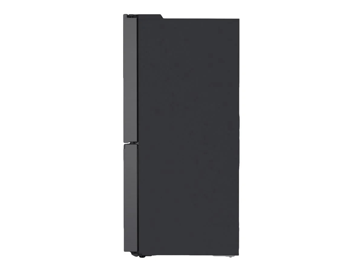 Black Stainless Steel Bottom-Freezer Refrigerator R8792