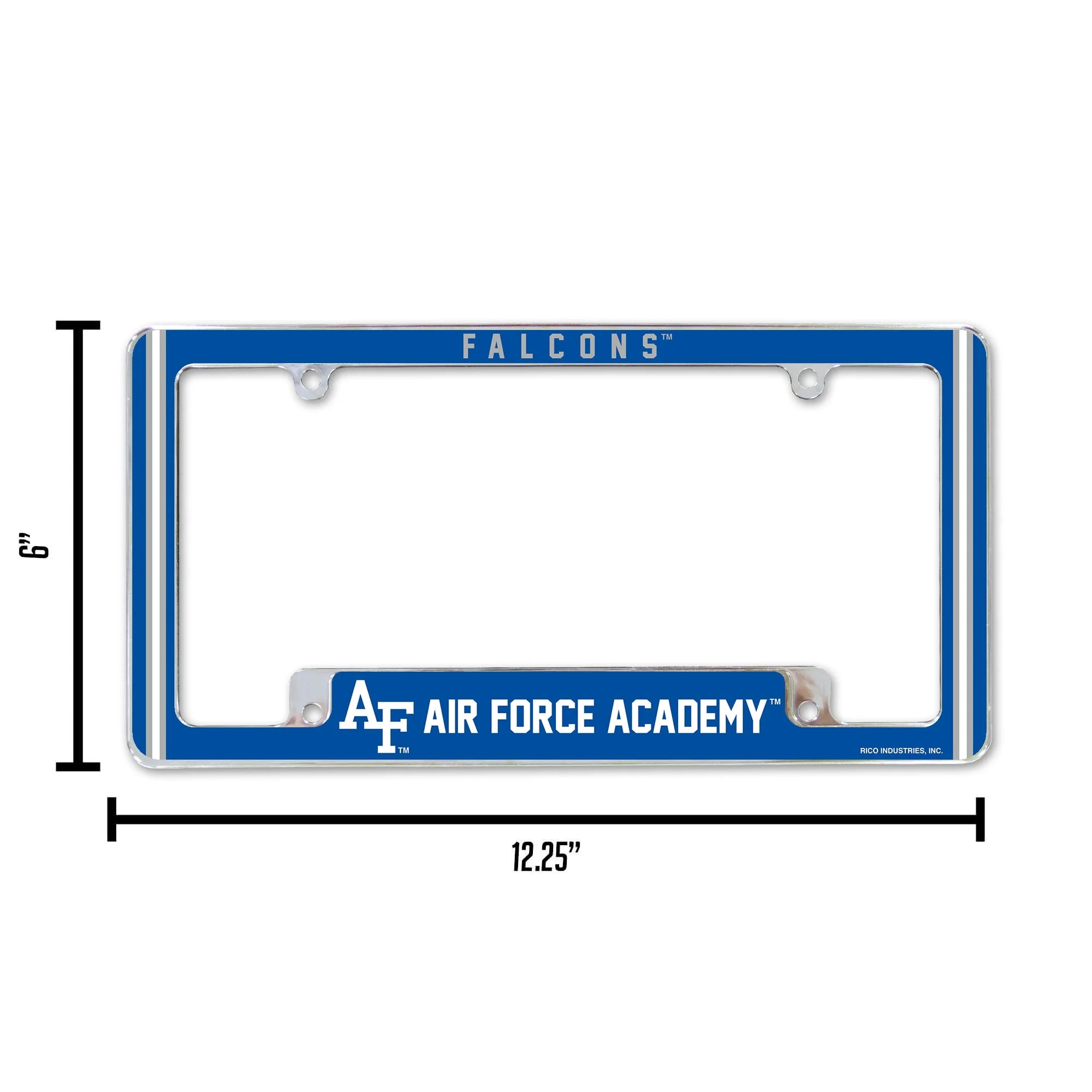 Chrome Metal License Plate Frame S3946
