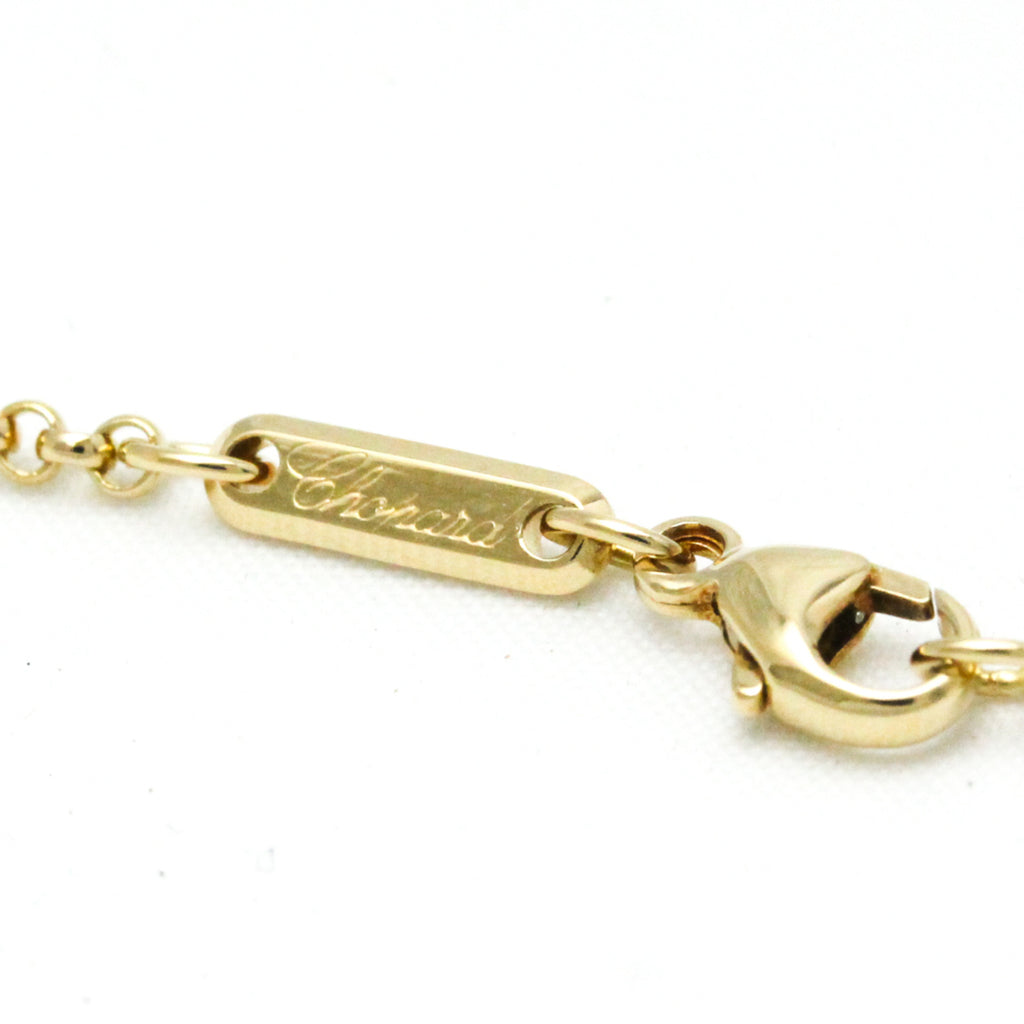 18K Yellow Gold Diamond Pendant Necklace K39875