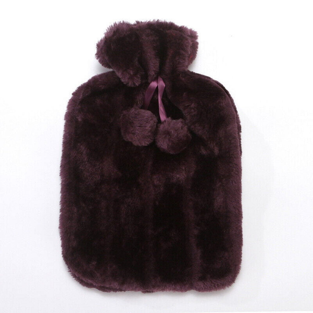 Faux Fur Hot Water Bottle Cover 2L J456