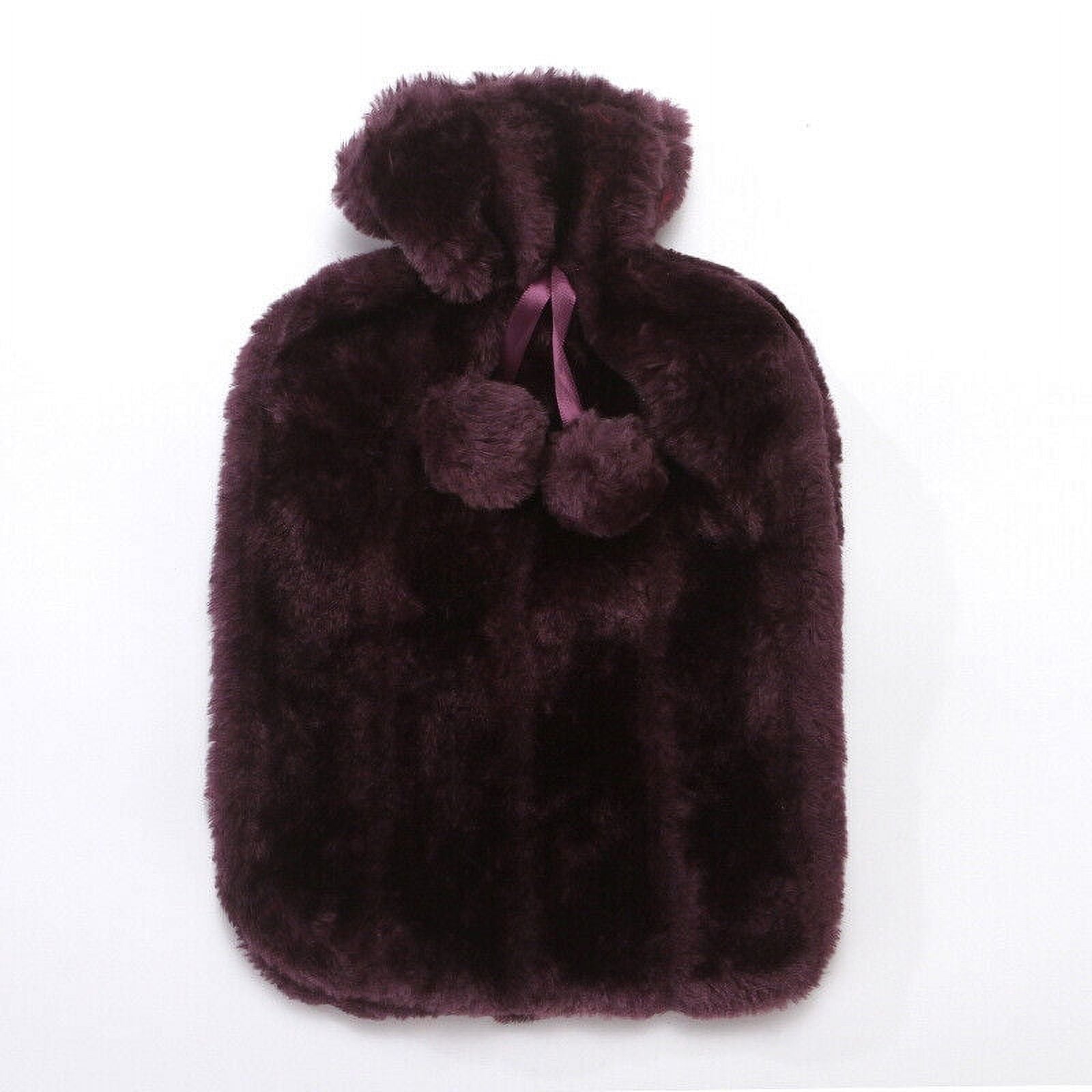 Faux Fur Hot Water Bottle Cover 2L J456