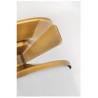 Aged Brass Semi Flush Light Z60437