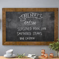 Rustic Light Walnut Chalkboard 18 x 42 J9437