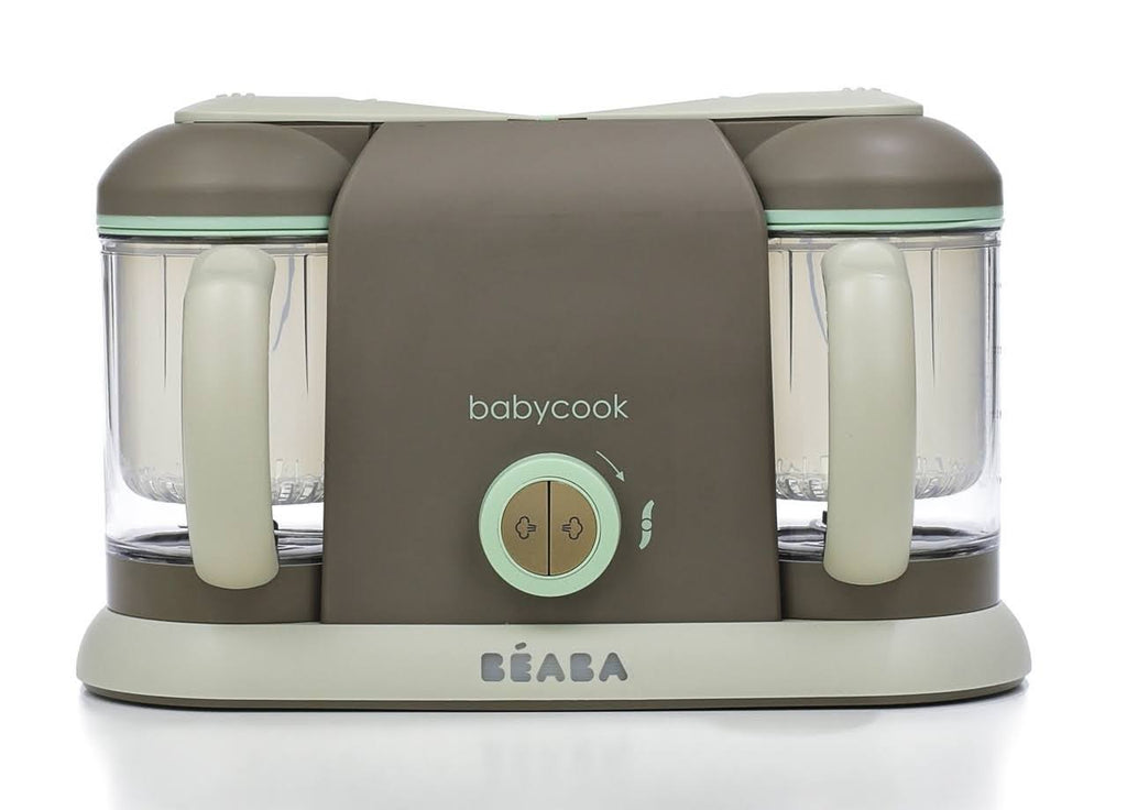 Baby Blender/Steamer, 2.3 qt, Polypropylene, Latte/Mint V836949