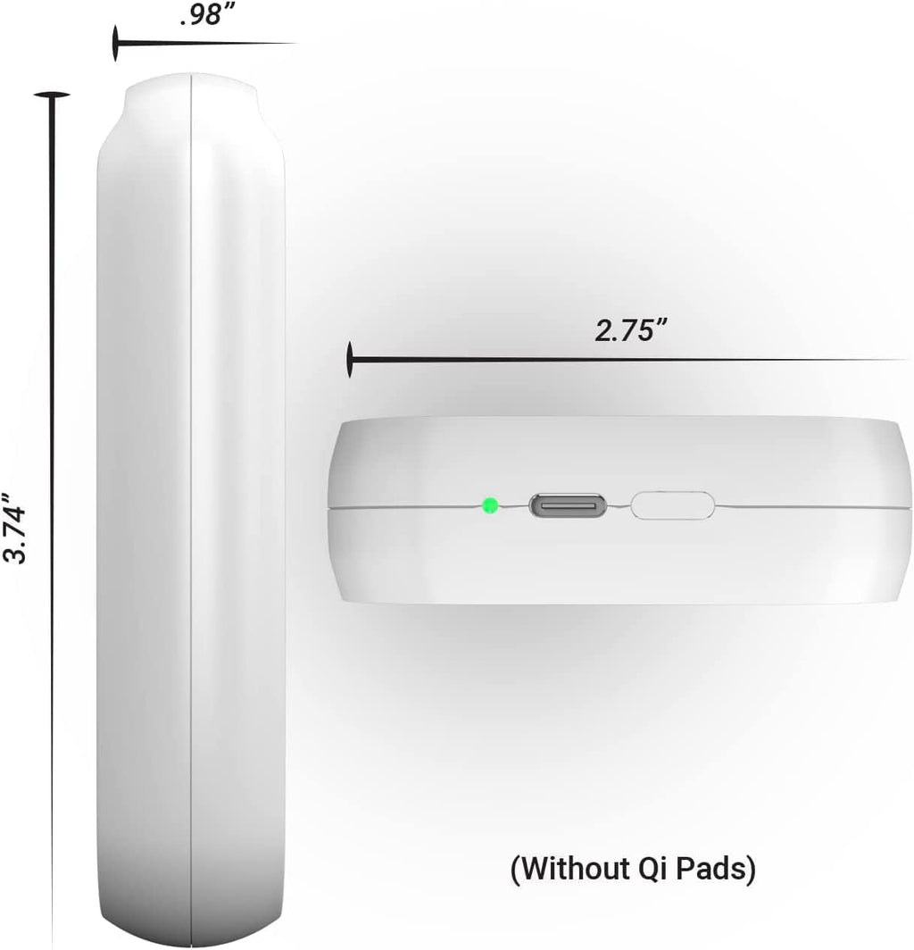 Magnetic Wireless Power Bank with USB Type-C, Pack of 2 F82272