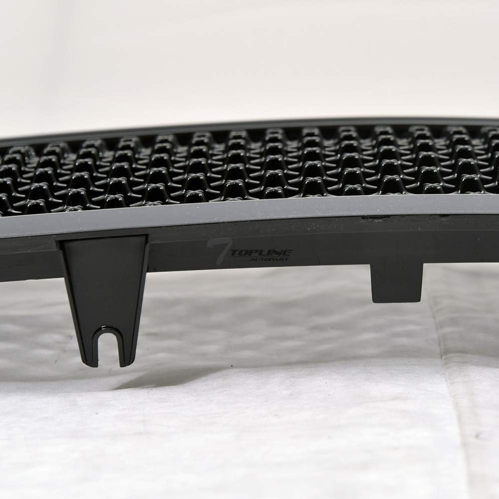 Black Mesh Front Hood Bumper Grill Grille ABS Q36062