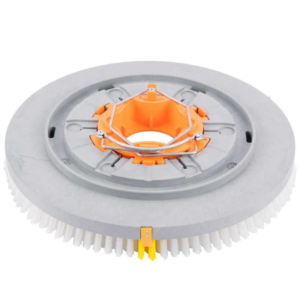 14x22 White Rotary Cleaning Brush L424