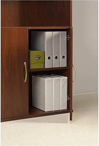 36W Bookcase with Doors in Hansen Cherry S84693