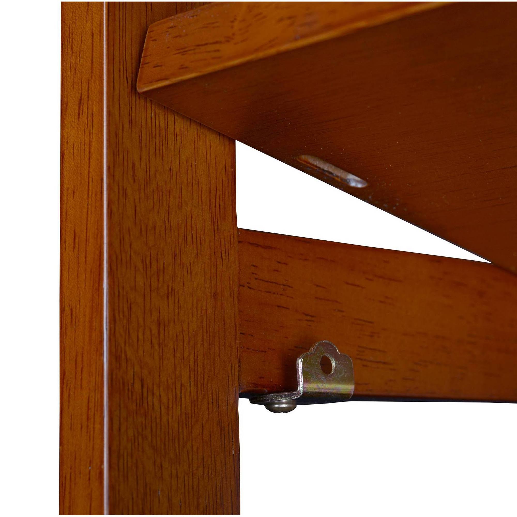 Cherry High Folding Bookcase F2783