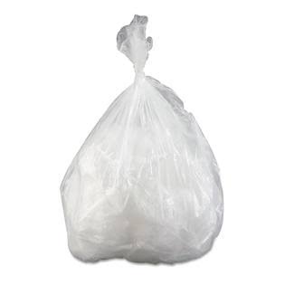 Black 16gal High-Density Can Liner, 50/Roll H392319