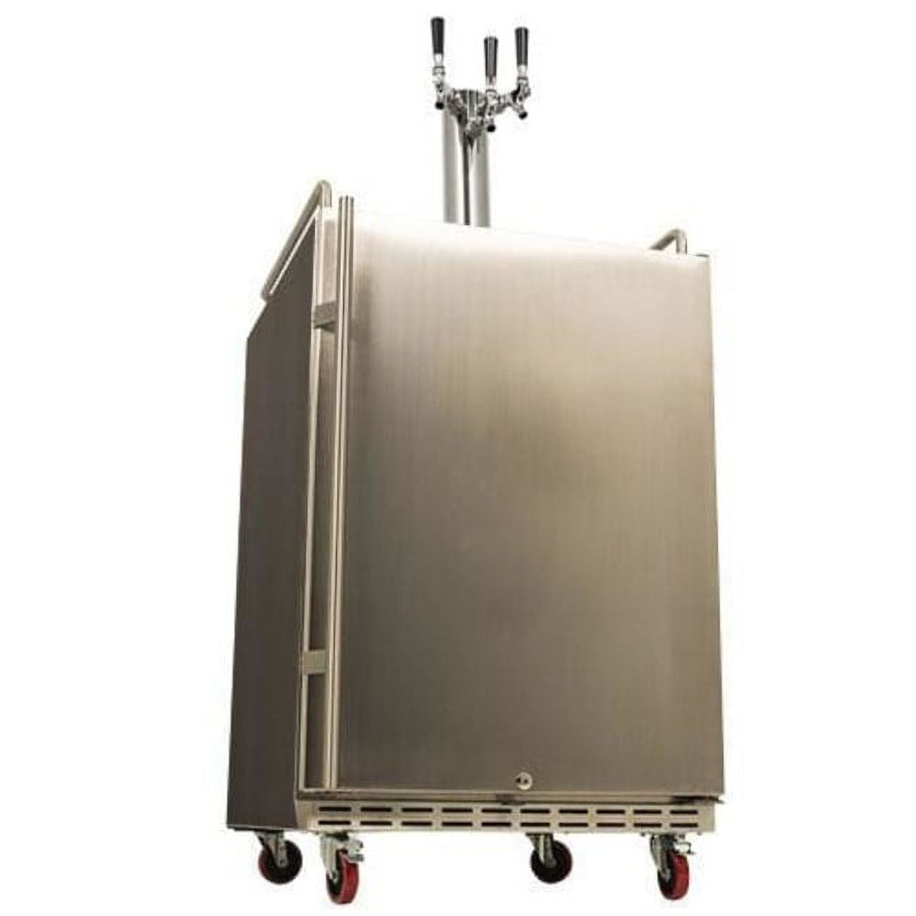 24" Triple Tap Kegerator Stainless Steel U864387