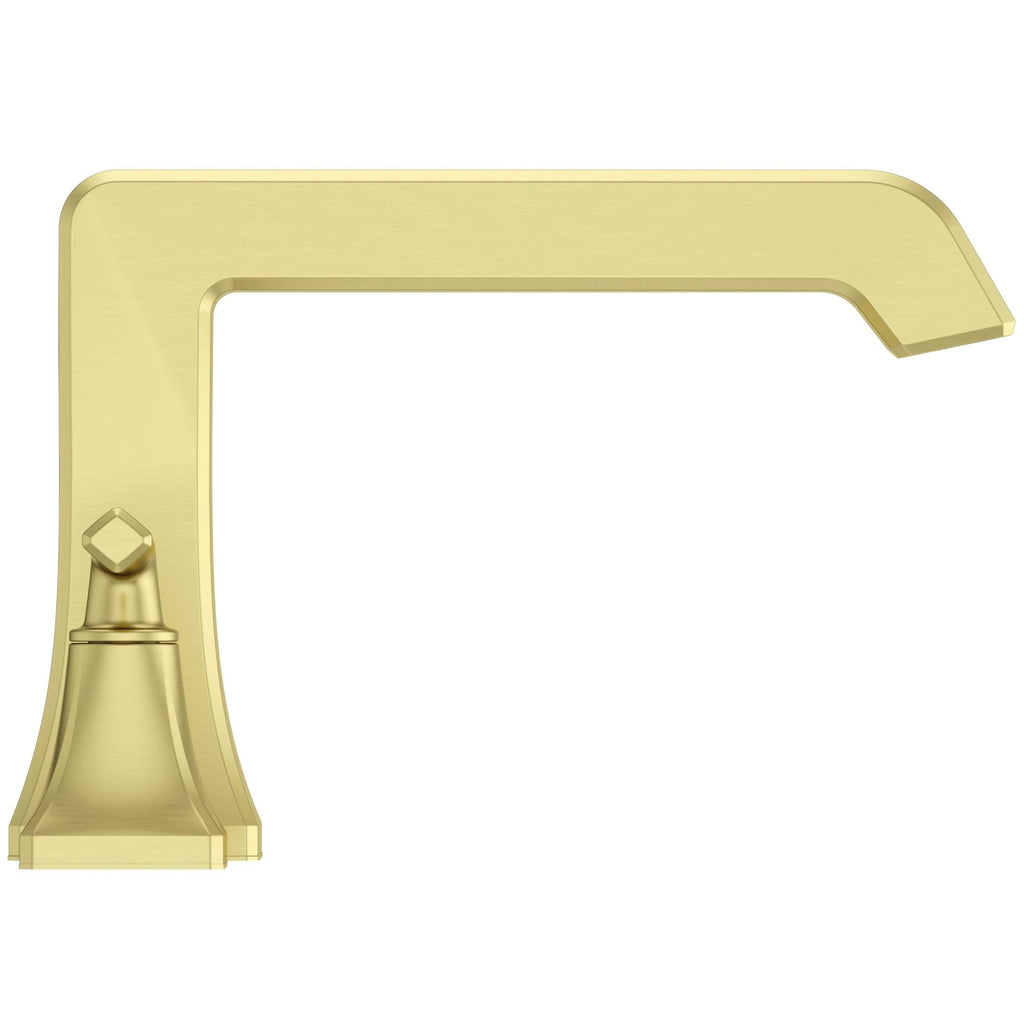 Polished Nickel Roman Tub Filler Faucet Double Handle I358