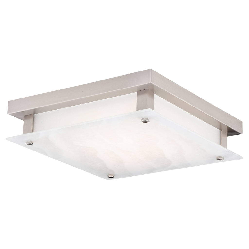 Satin Nickel LED Flush Mount B557