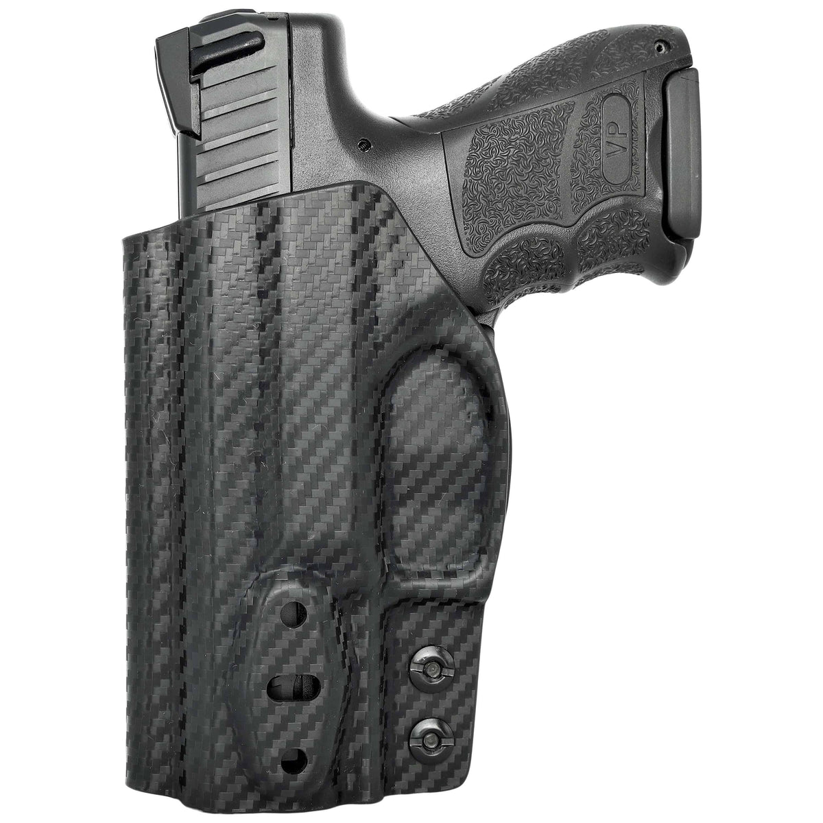 Tuckable IWB Kydex Holster for Heckler & Koch VP9SK, Left Hand, Carbon Fiber Black W701758