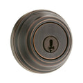 Single Cylinder Deadbolt Venetian Bronze V685009