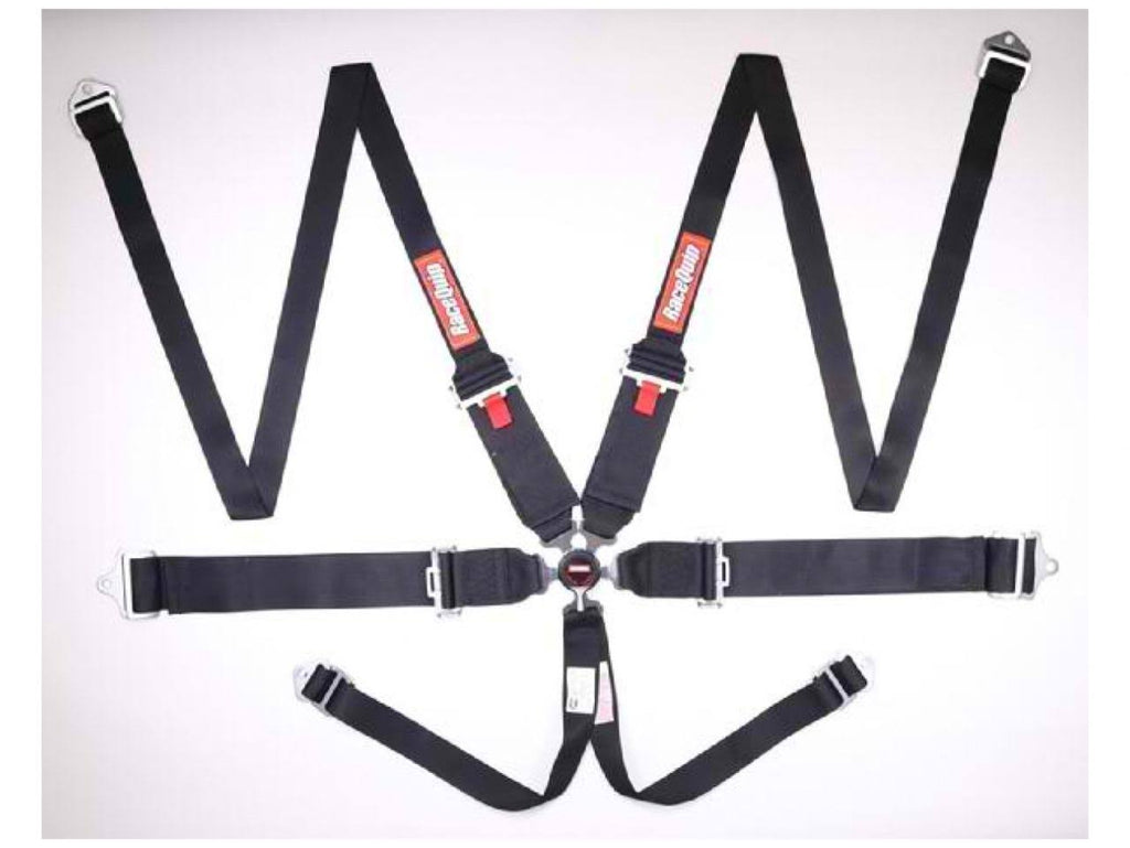 6PT Camlock Harness Black SFI Z5284